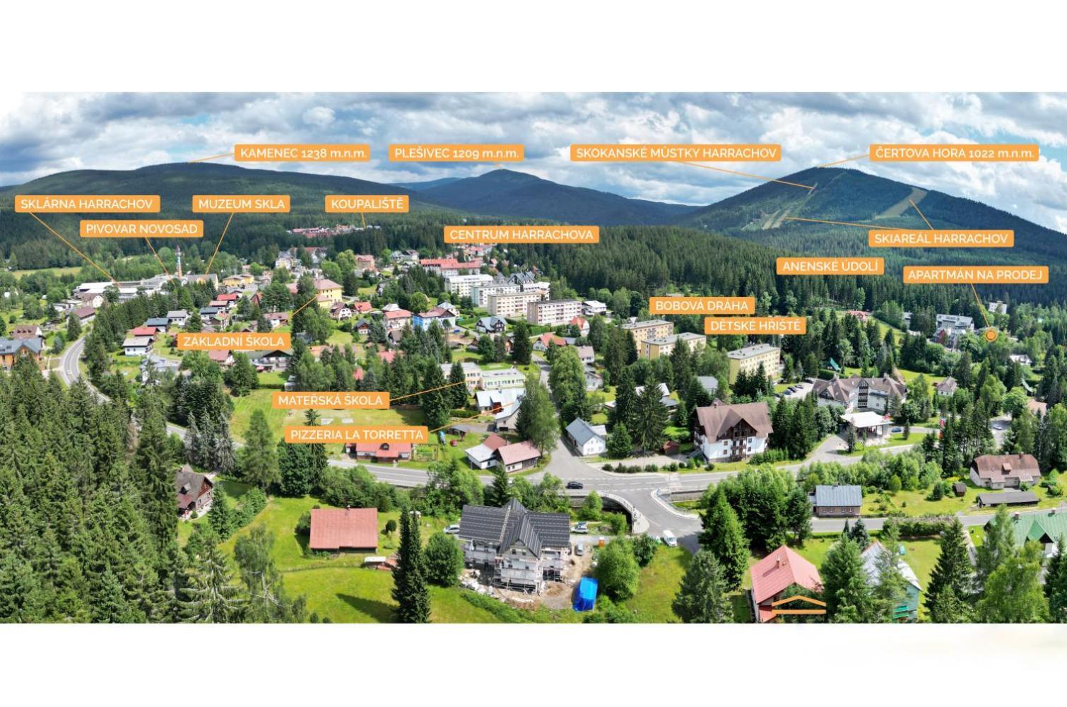 WELLNESS APARTMÁN RESIDENT HARRACHOV C208, 1KK s kuchyní, balkonem, uvítacím balíčkem a multimediálním centrem, PlayStation 5, O2 TV, Netflix, Disney plus Exterior foto